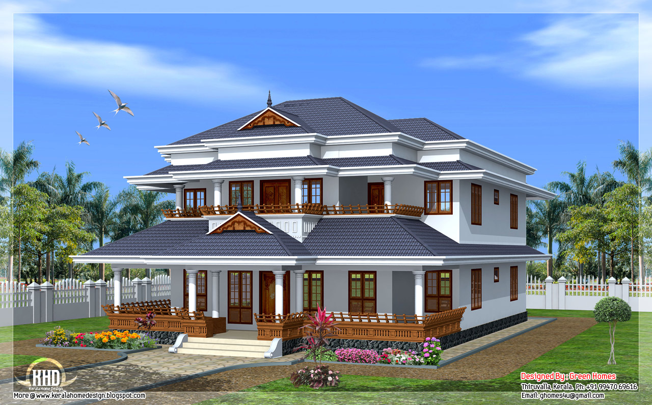 kerala style home plan